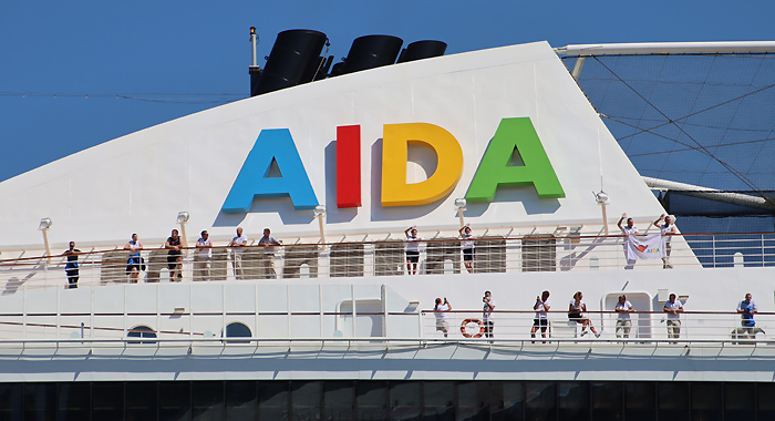 Bild: 5 / AIDAmar am 06.08.2020 im Seehafen Rostock